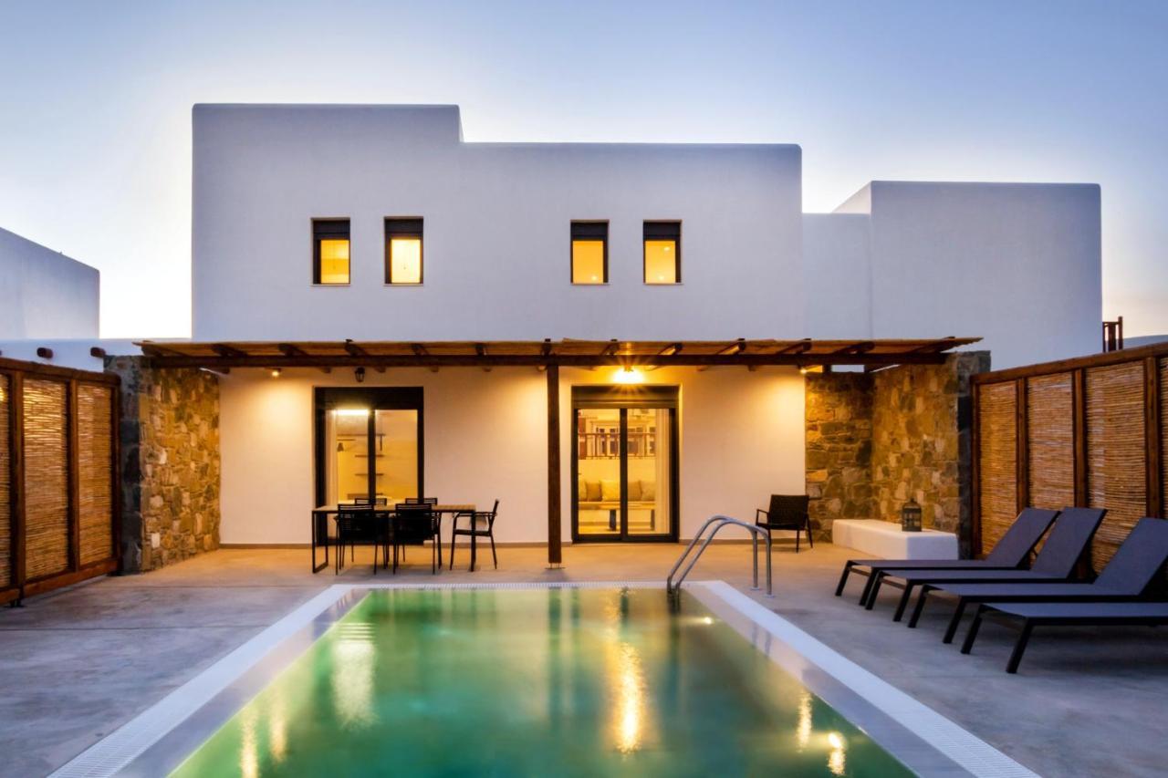 Cato Agro 2, Seafront Villa With Private Pool Afiártisz Kültér fotó