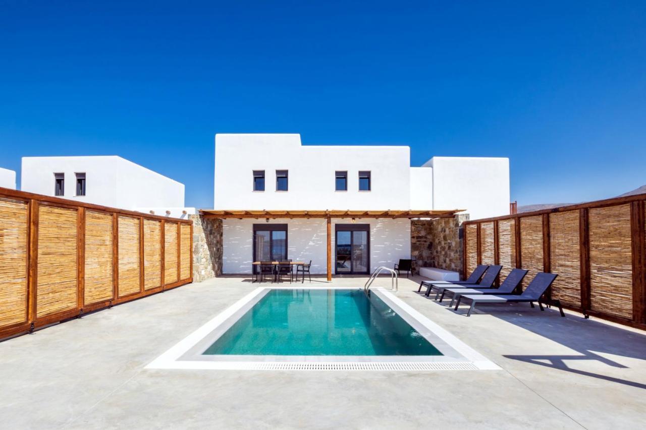 Cato Agro 2, Seafront Villa With Private Pool Afiártisz Kültér fotó