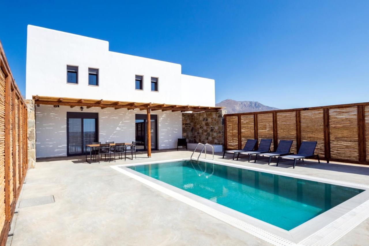 Cato Agro 2, Seafront Villa With Private Pool Afiártisz Kültér fotó