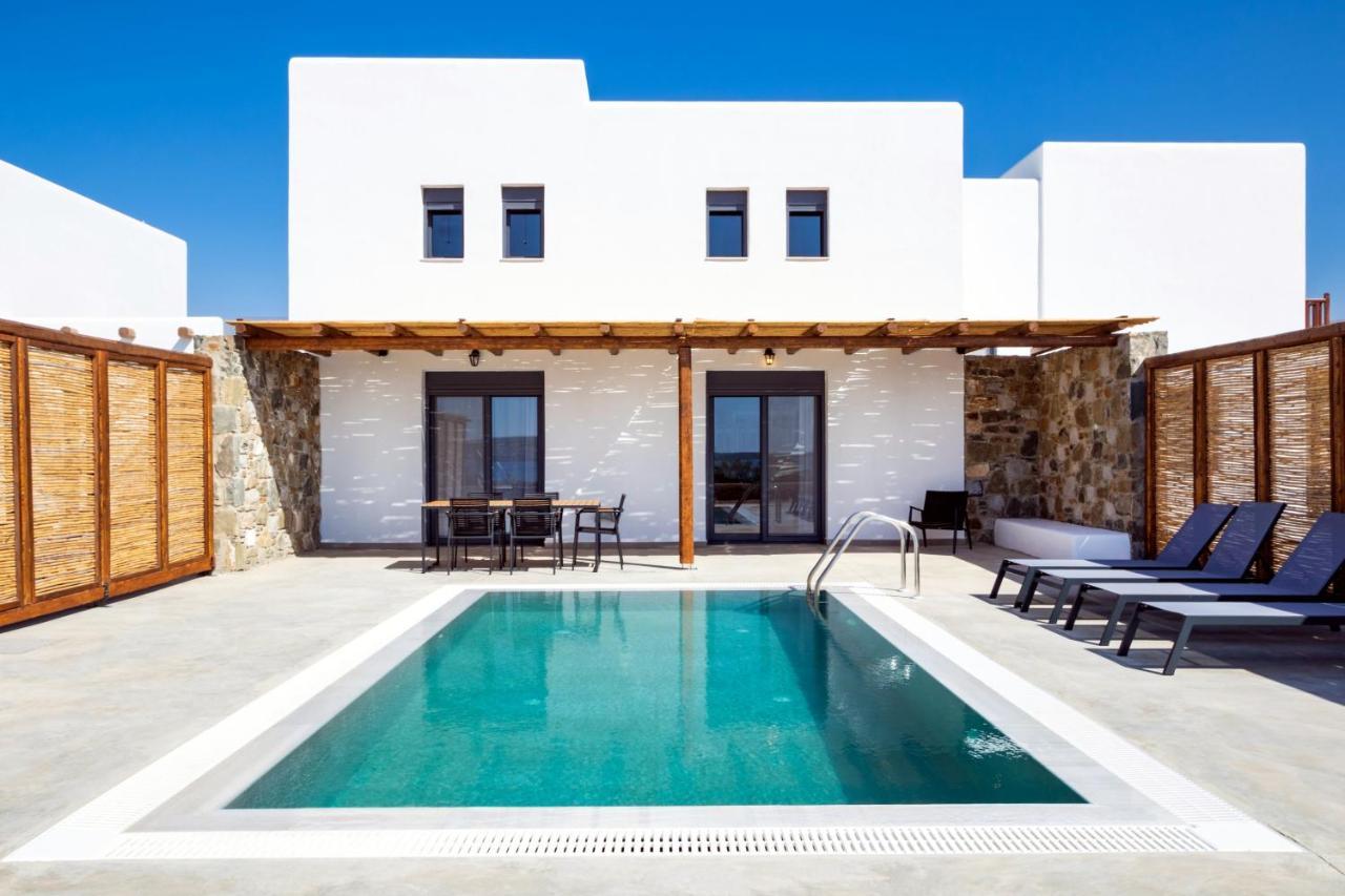 Cato Agro 2, Seafront Villa With Private Pool Afiártisz Kültér fotó